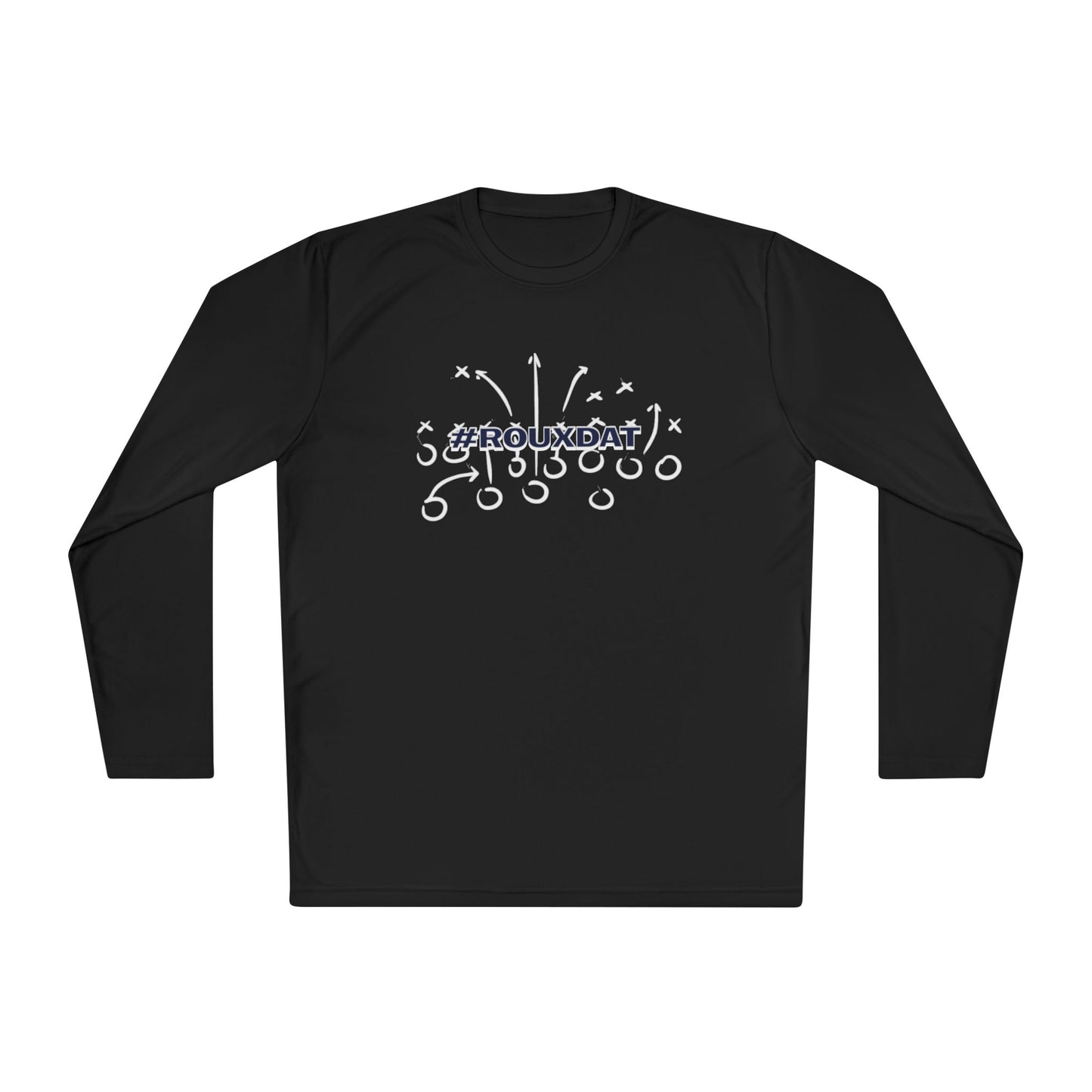 Custom Football Play Design Long Sleeve Tee