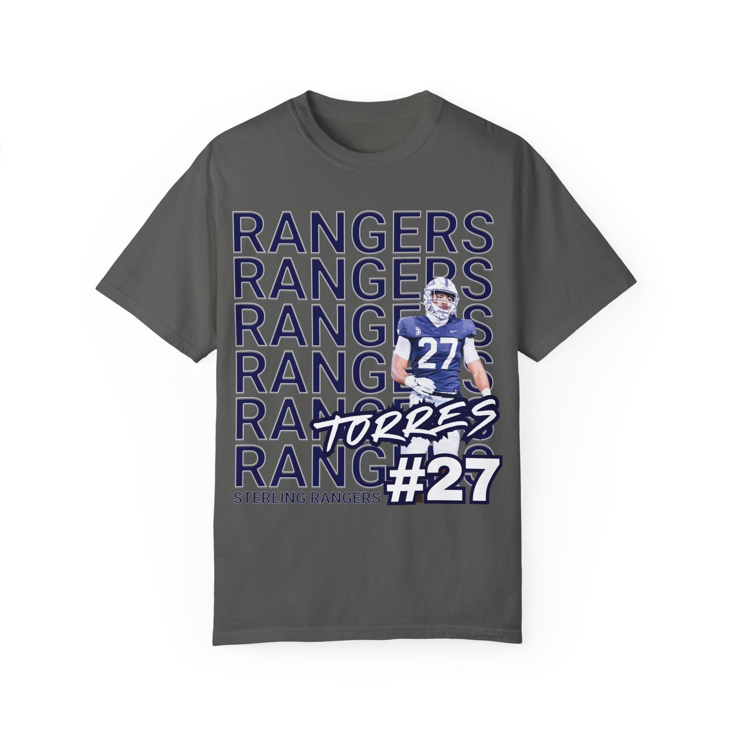 Custom Mascot Football T-Shirt with Personalized Name & Number - Game Day Apparel