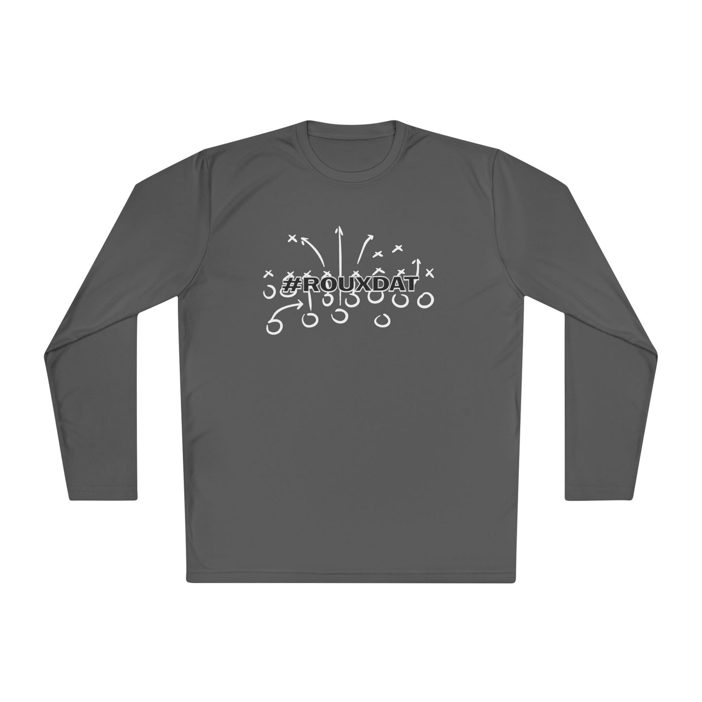 Custom Football Play Design Long Sleeve Tee