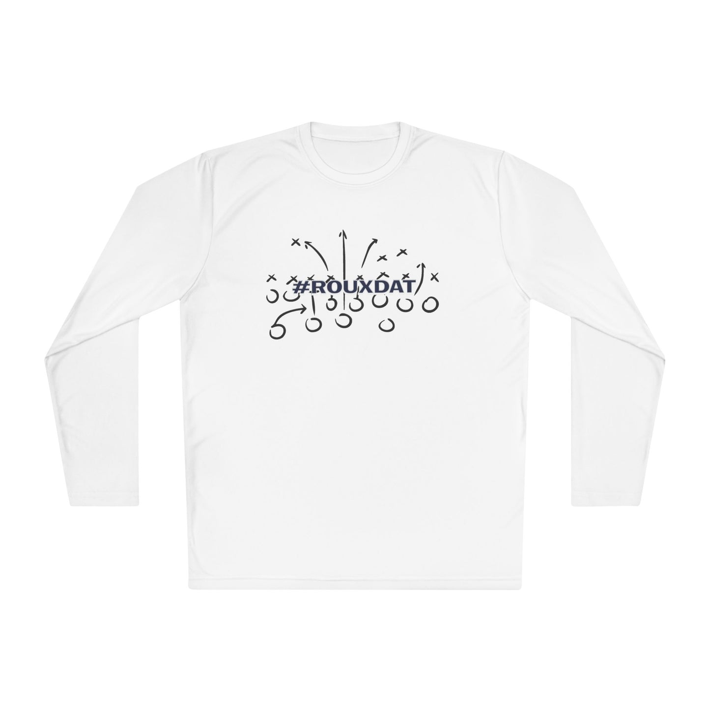 Custom Football Play Design Long Sleeve Tee